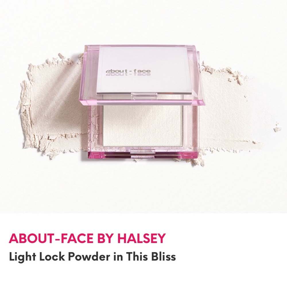 New in box About Face Light Lock Powder in Thin Bliss